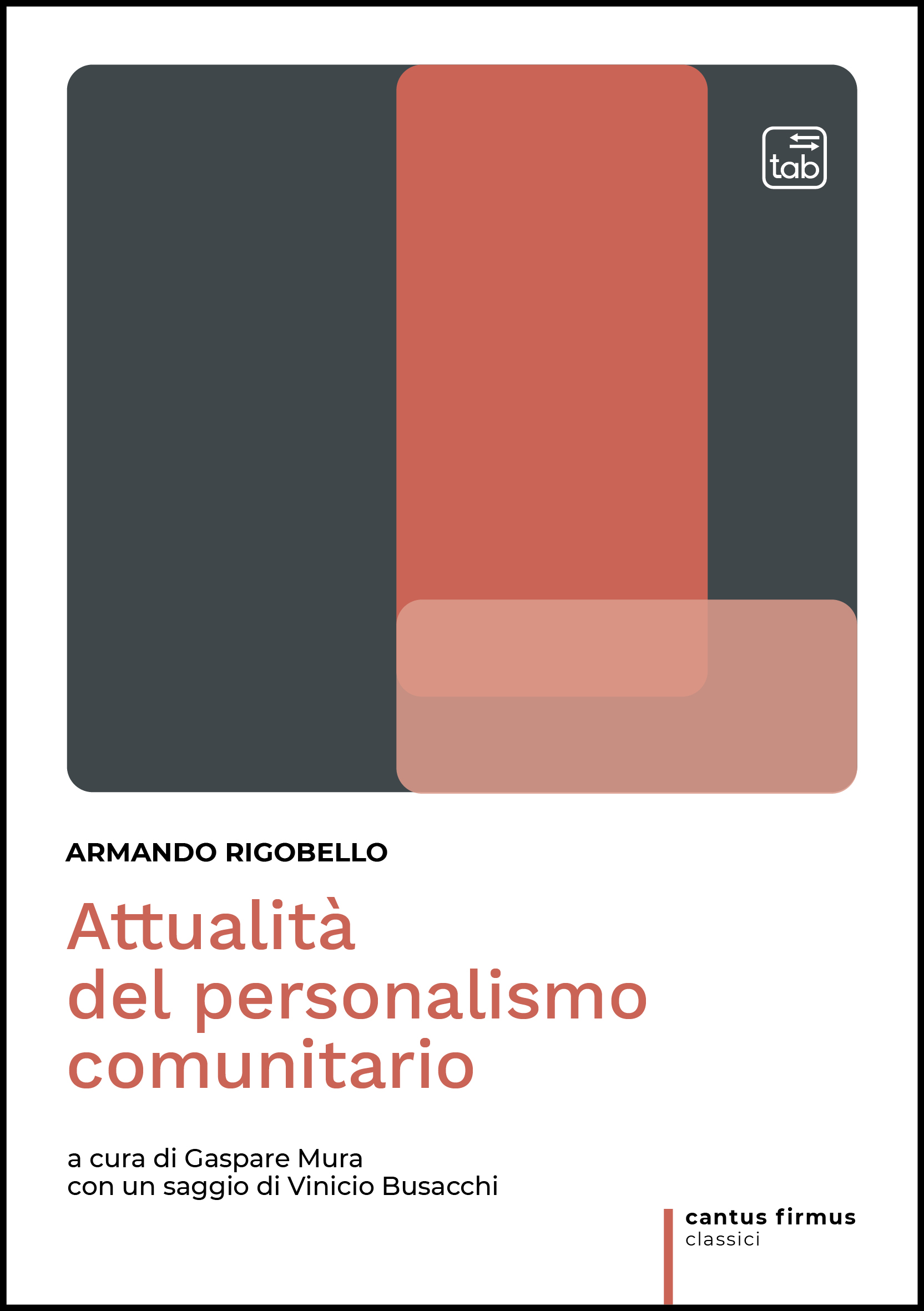 Attualità del personalismo comunitario