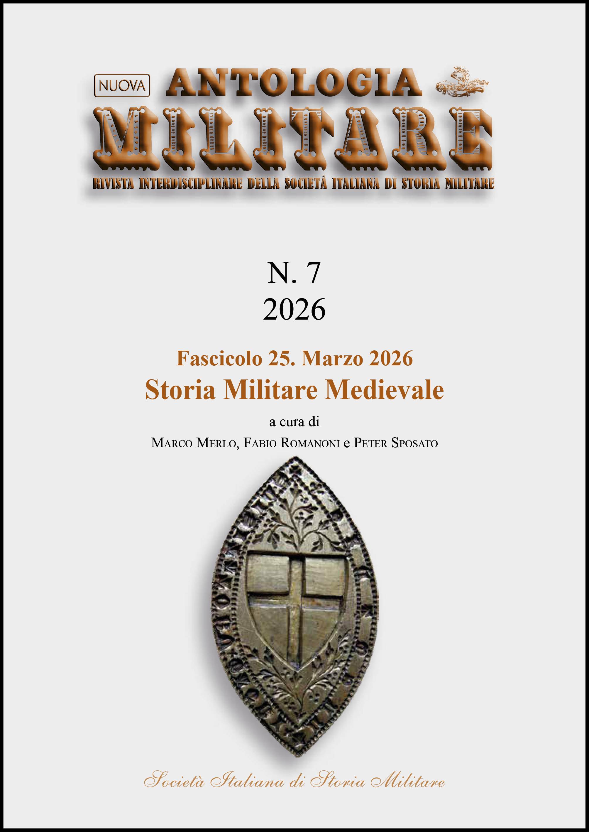 Numero 7, fascicolo 25, marzo 2026