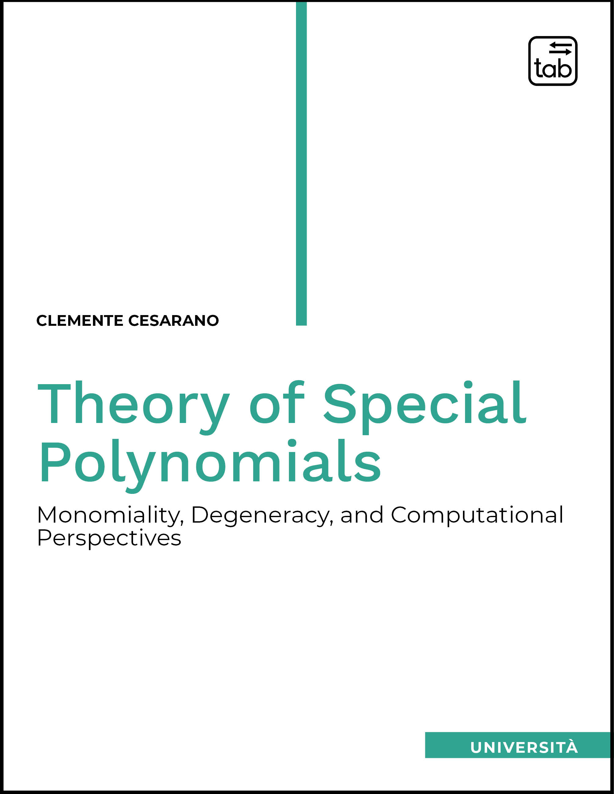 Theory of Special Polynomials