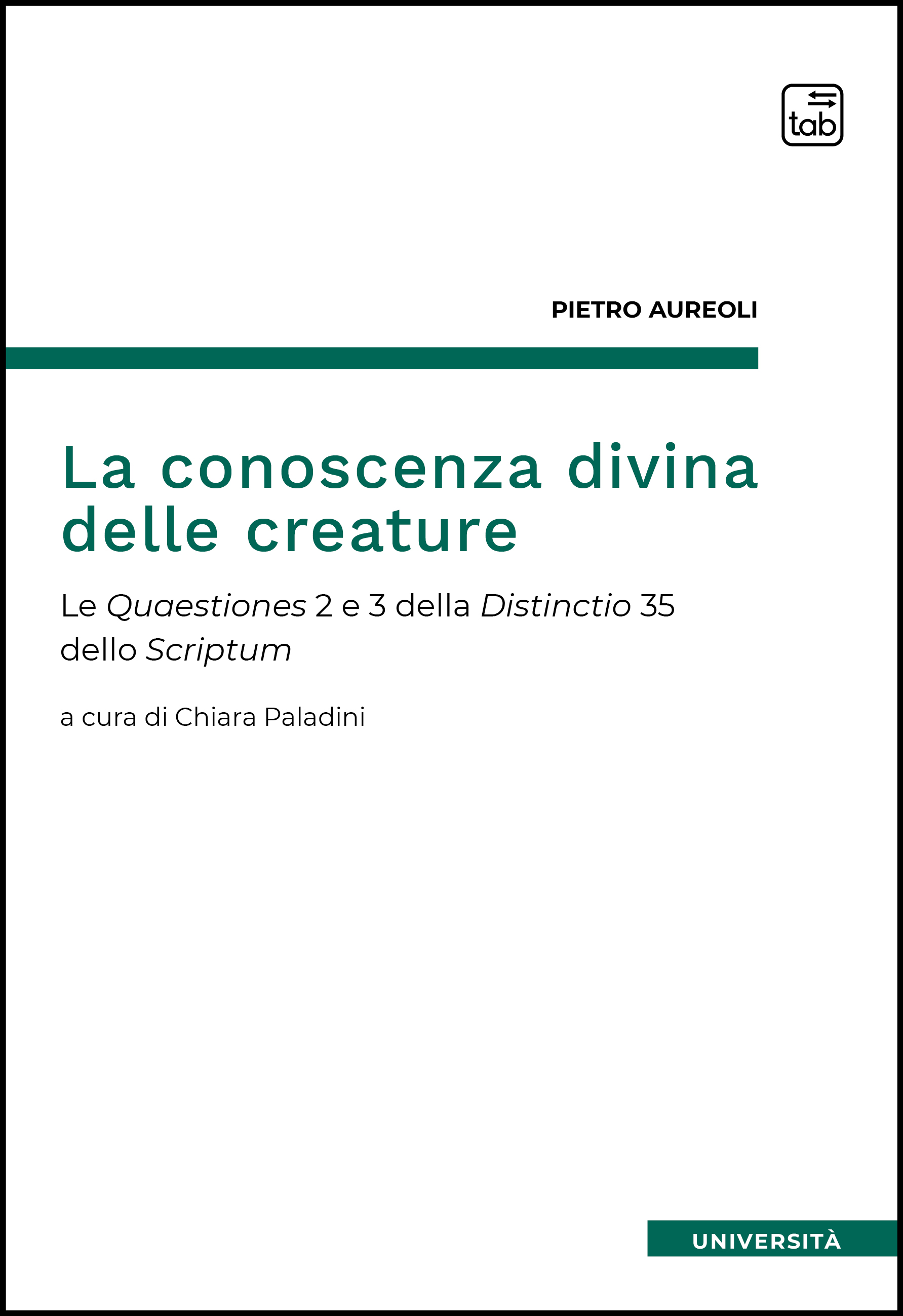 La conoscenza divina delle creature