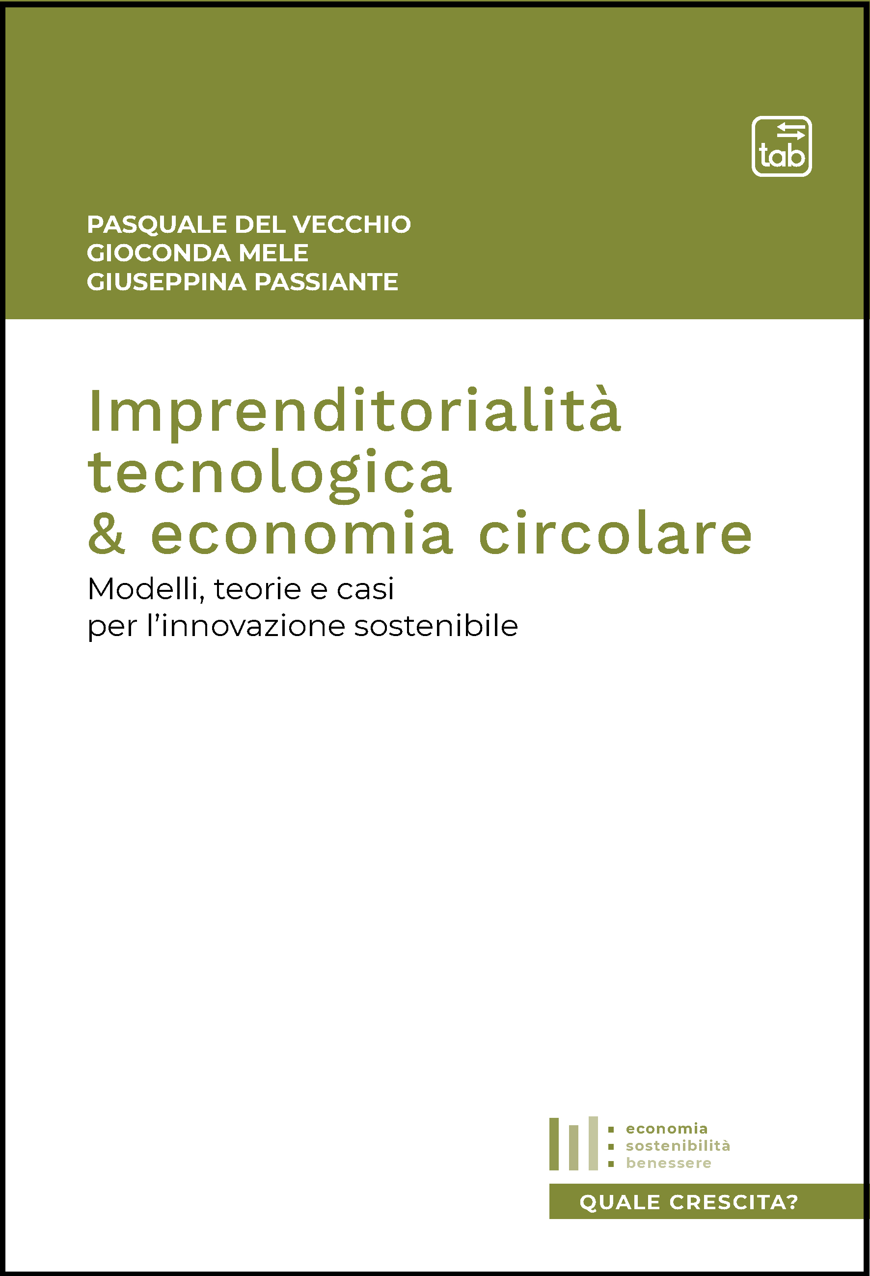 Imprenditorialità tecnologica &amp; economia circolare