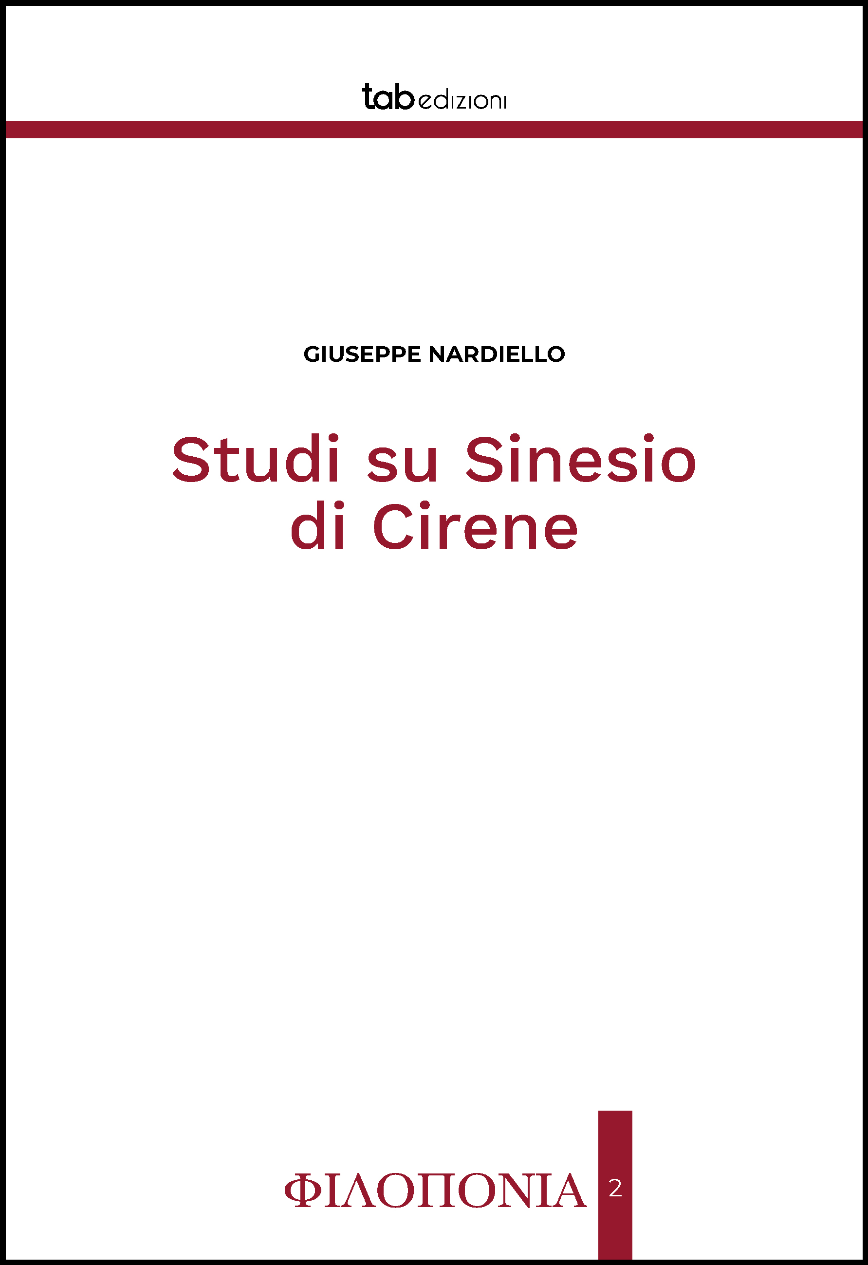 Studi su Sinesio di Cirene