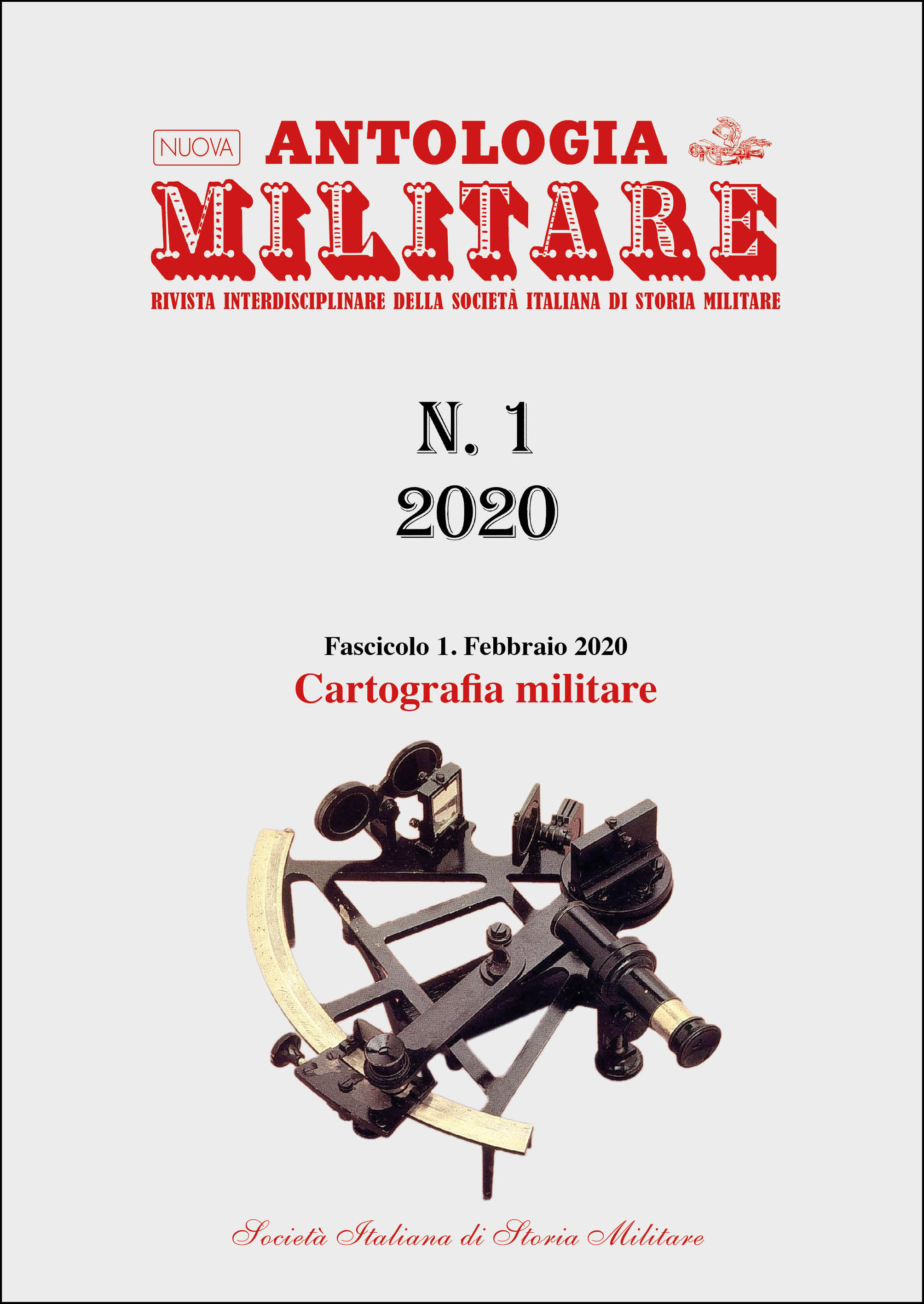 Numero 1, fascicolo 1, febbraio 2020