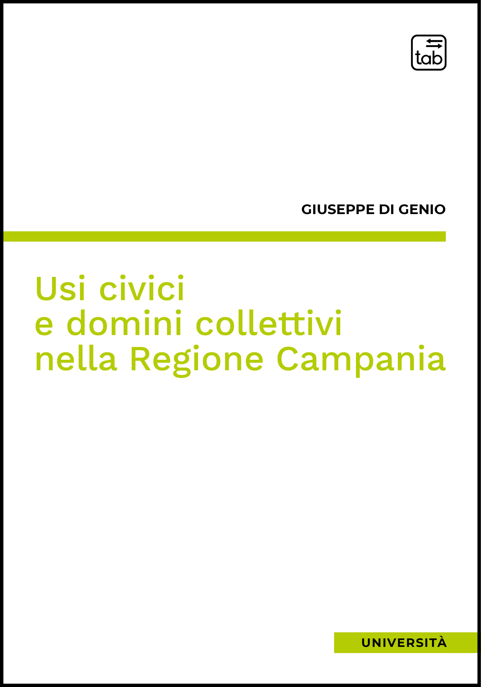 Usi civici e domini collettivi nella Regione Campania