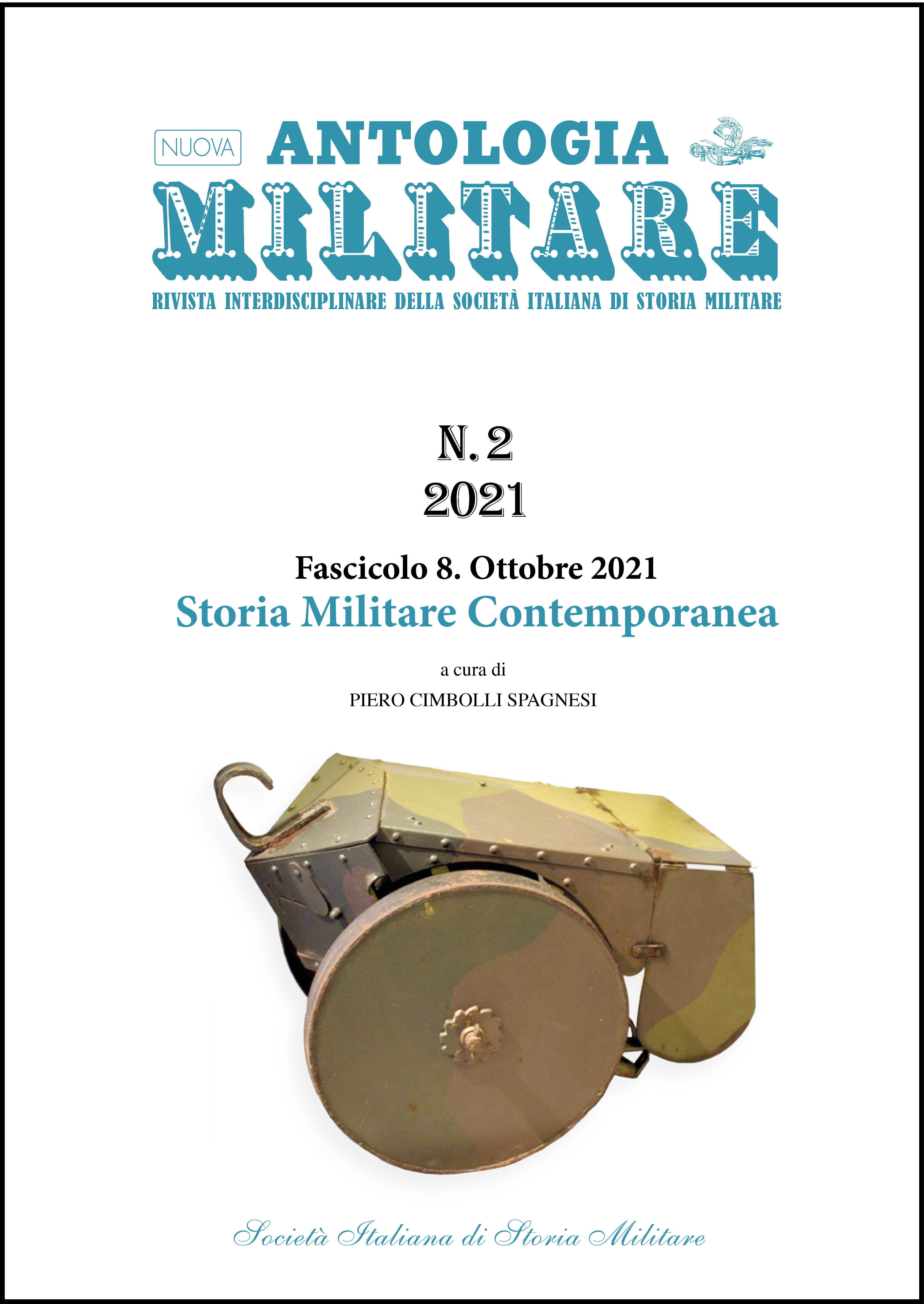 Numero 2, fascicolo 8, ottobre 2021