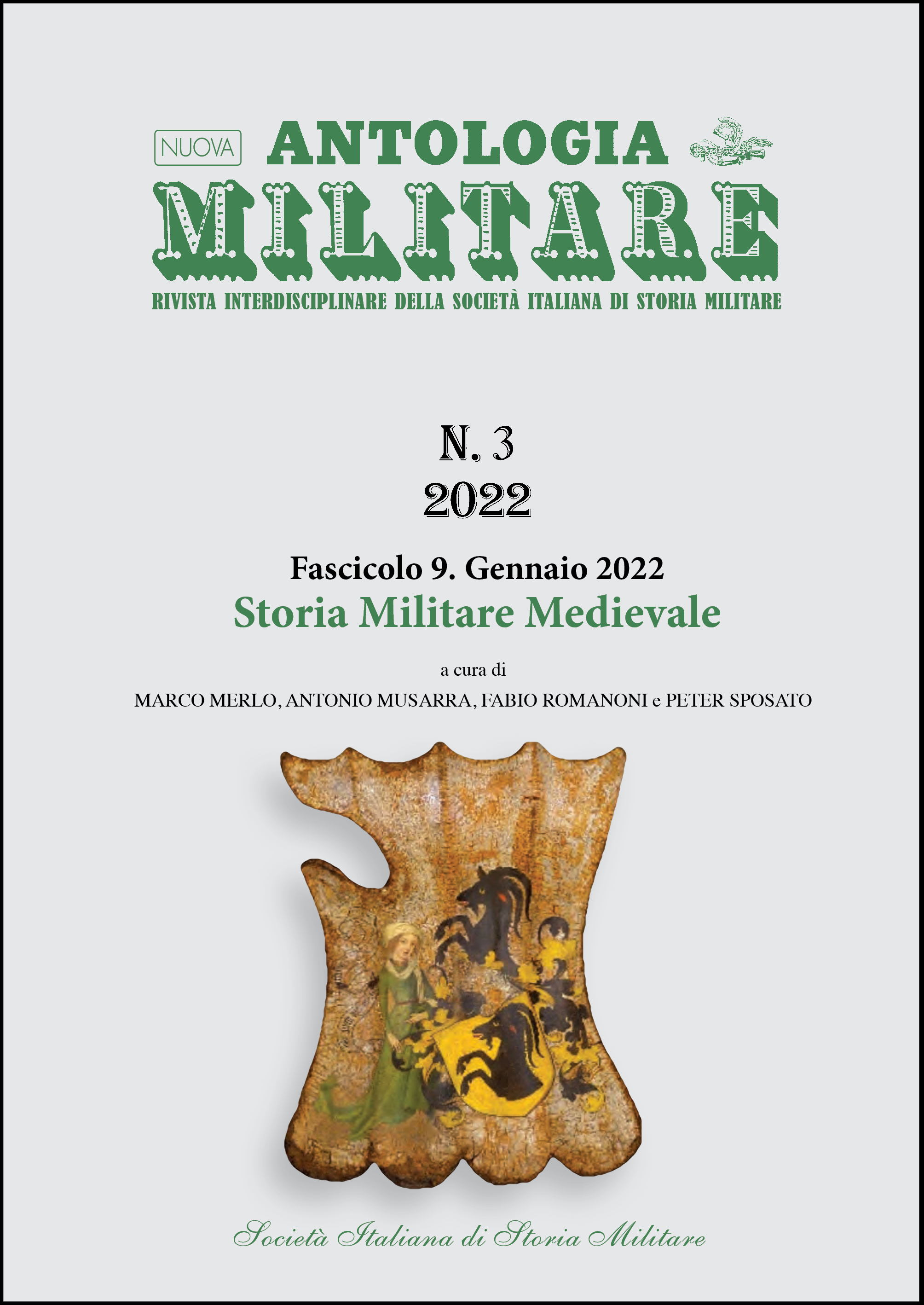 Numero 3, fascicolo 9, gennaio 2022