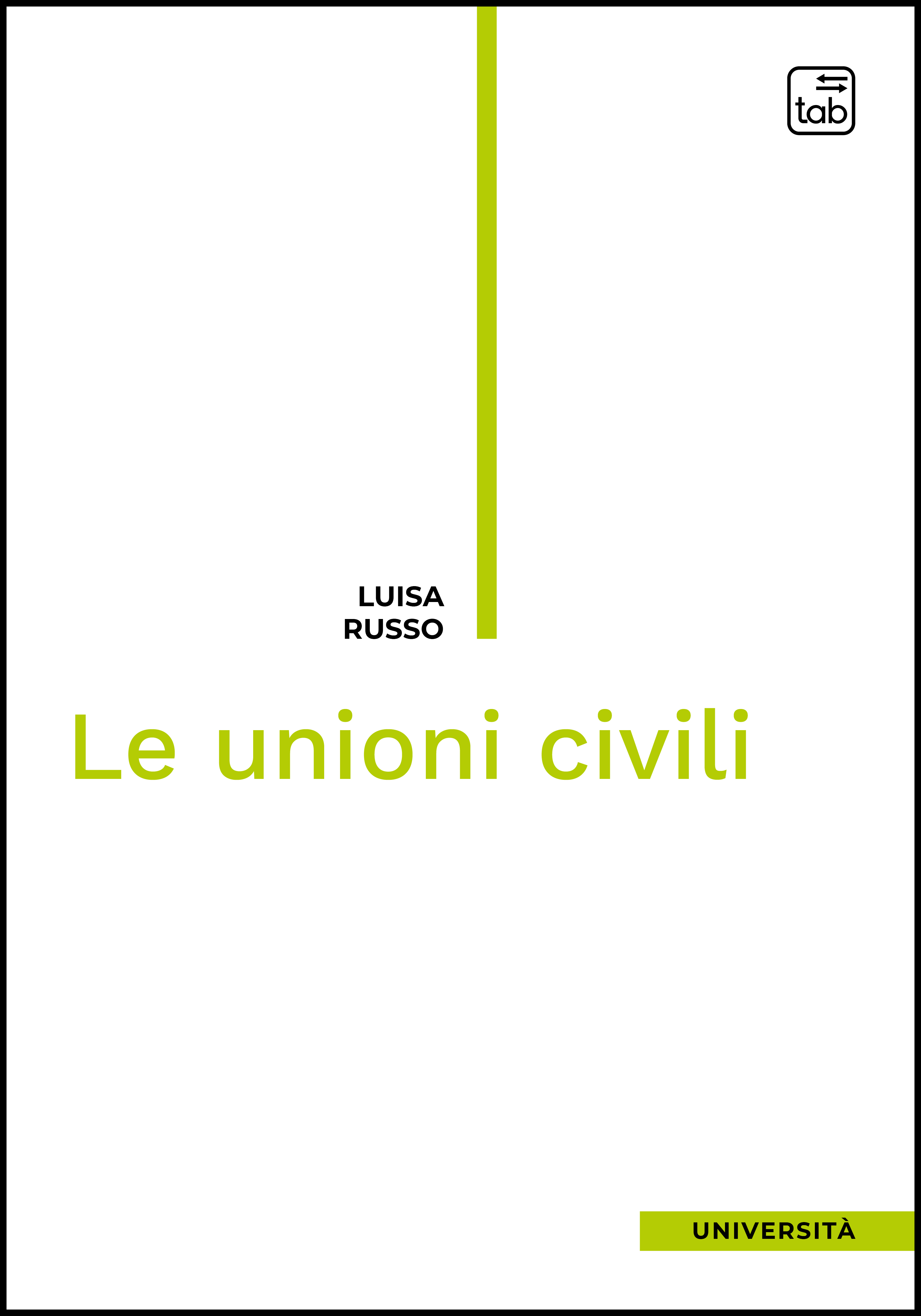 Le unioni civili