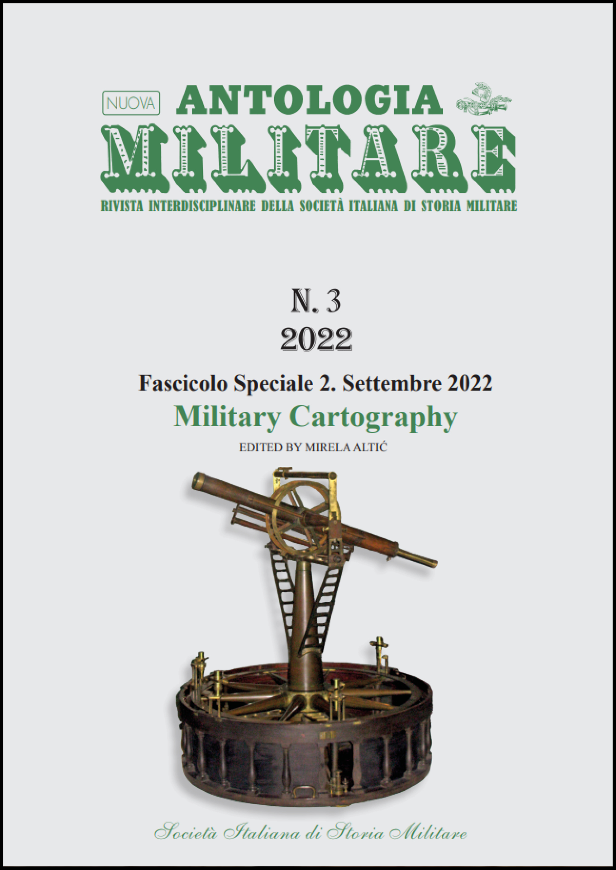 Numero 3, fascicolo speciale 2, settembre 2022