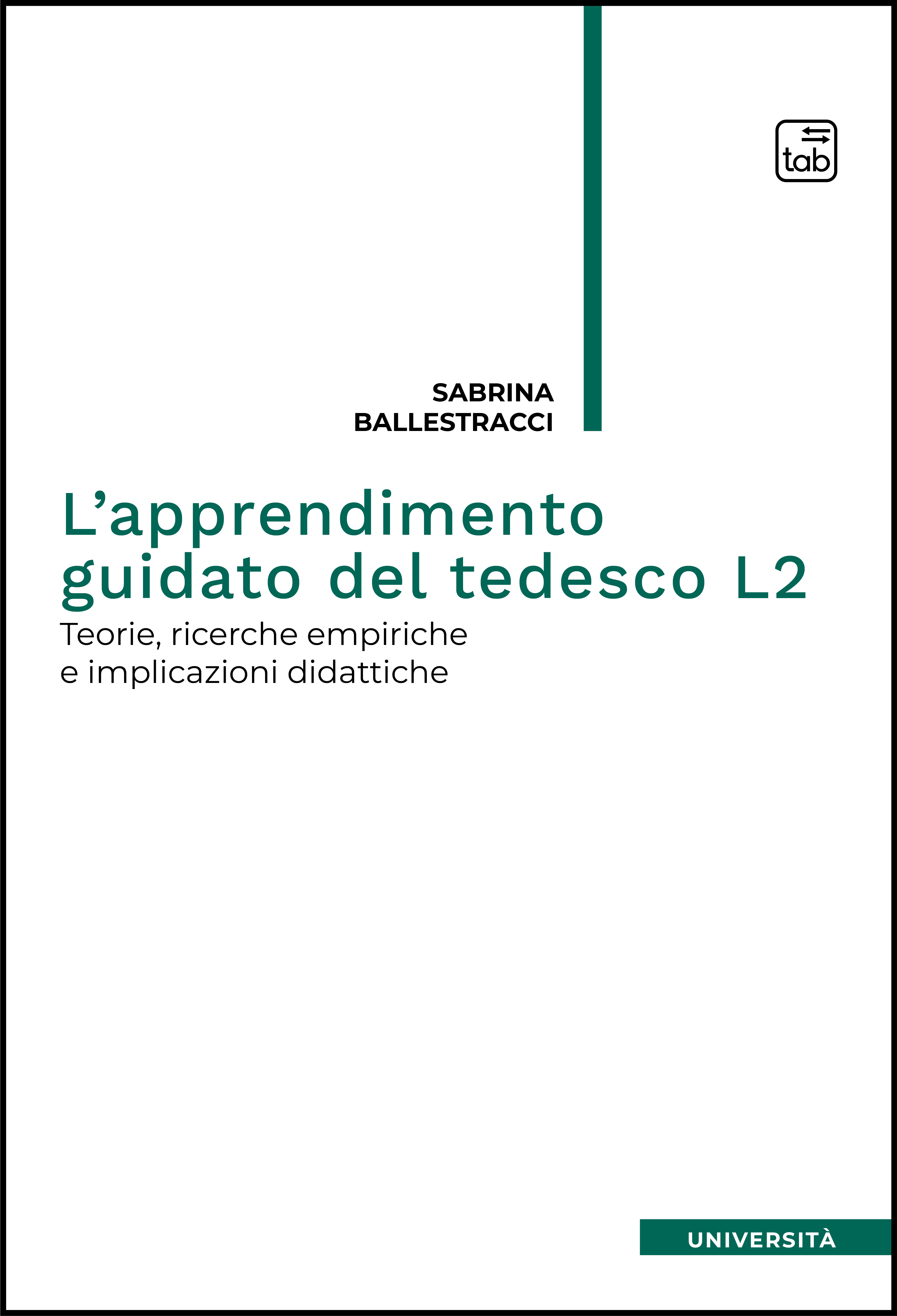 L’apprendimento guidato del tedesco L2