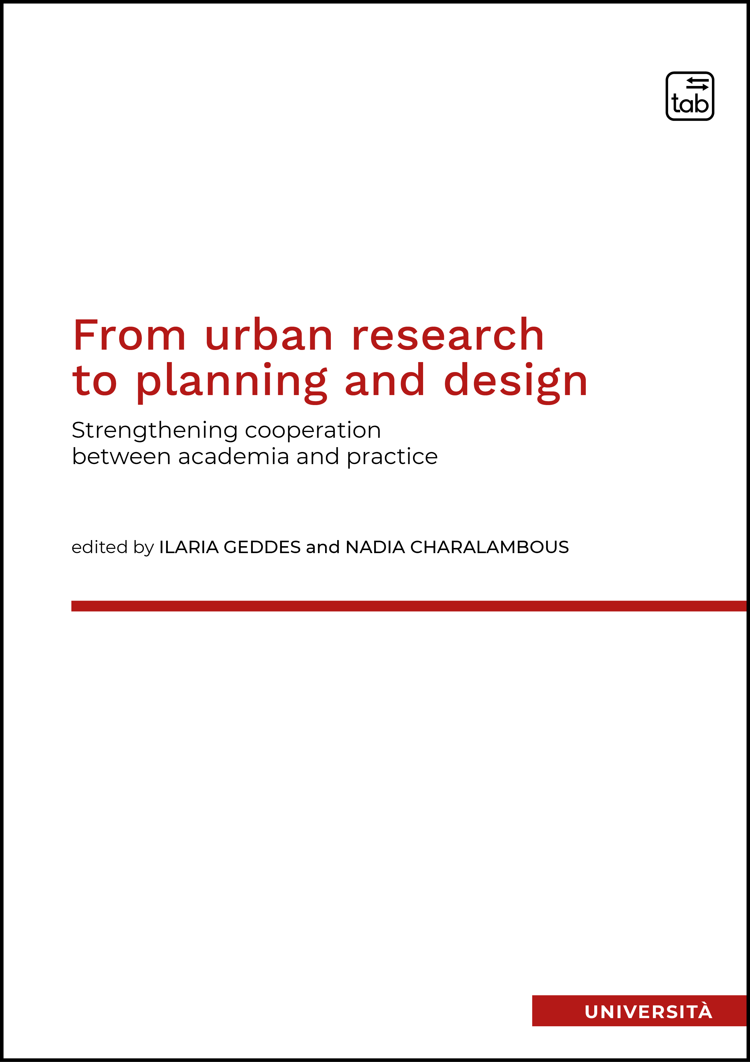 From Urban Research to Planning and Design