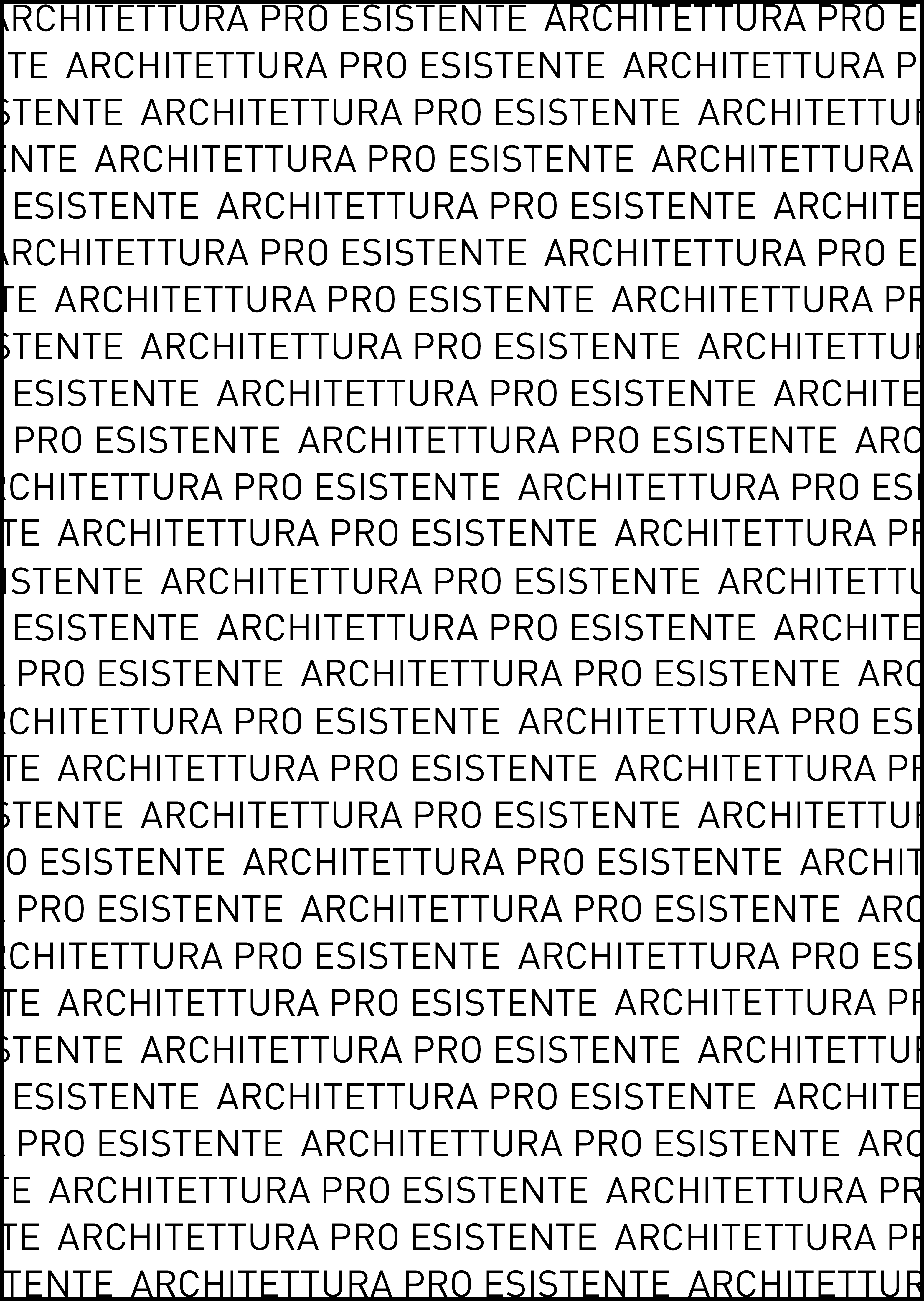 Architettura pro esistente
