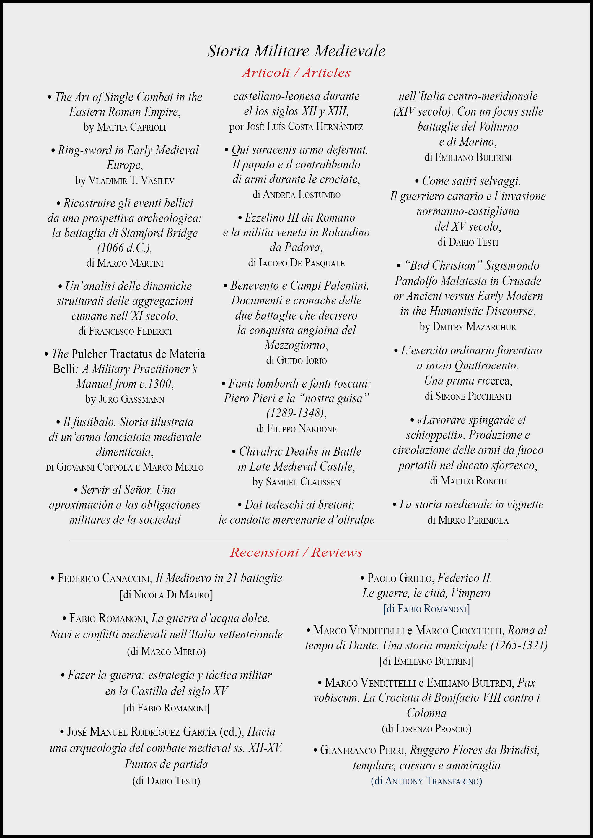 Numero 5, fascicolo 17, febbraio 2024