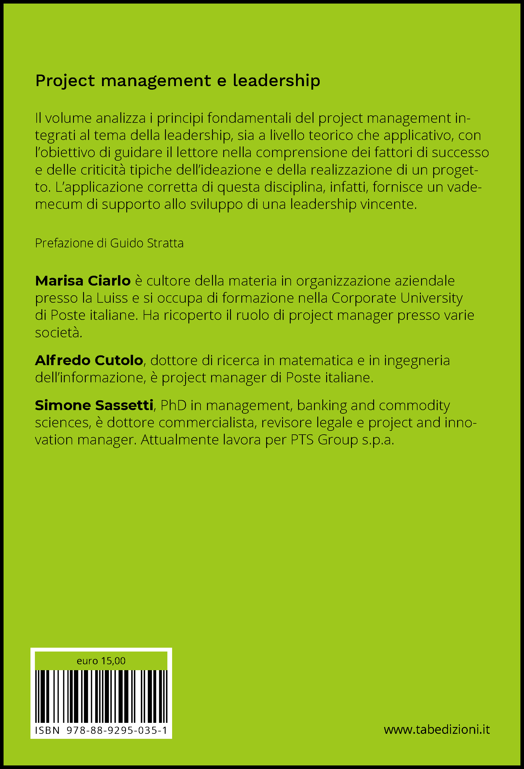 Project Management and Leadership