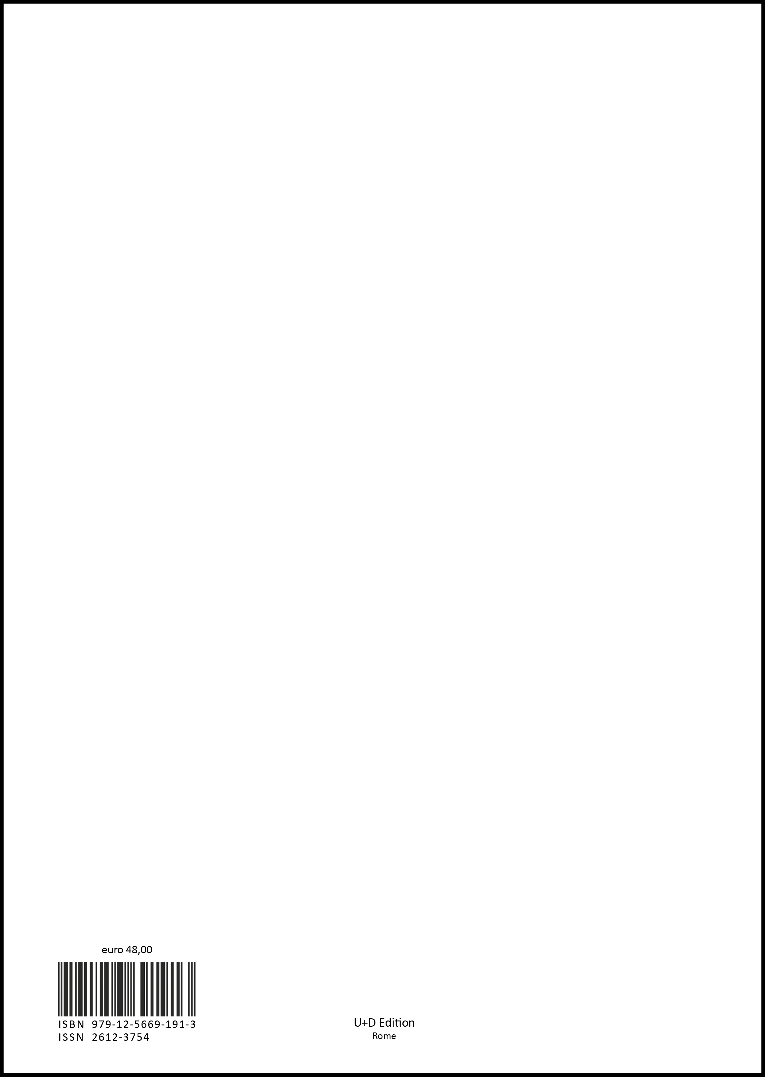 U+D Urbanform and Design | n. 22-23