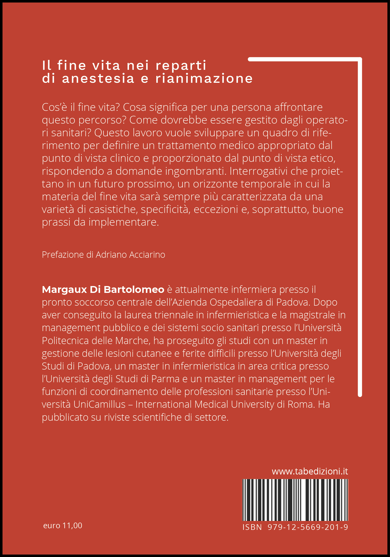 Il fine vita nei reparti di anestesia e rianimazione