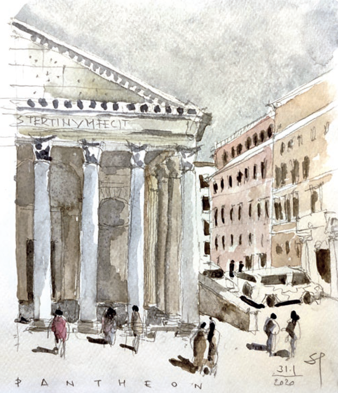 Roma disegnata