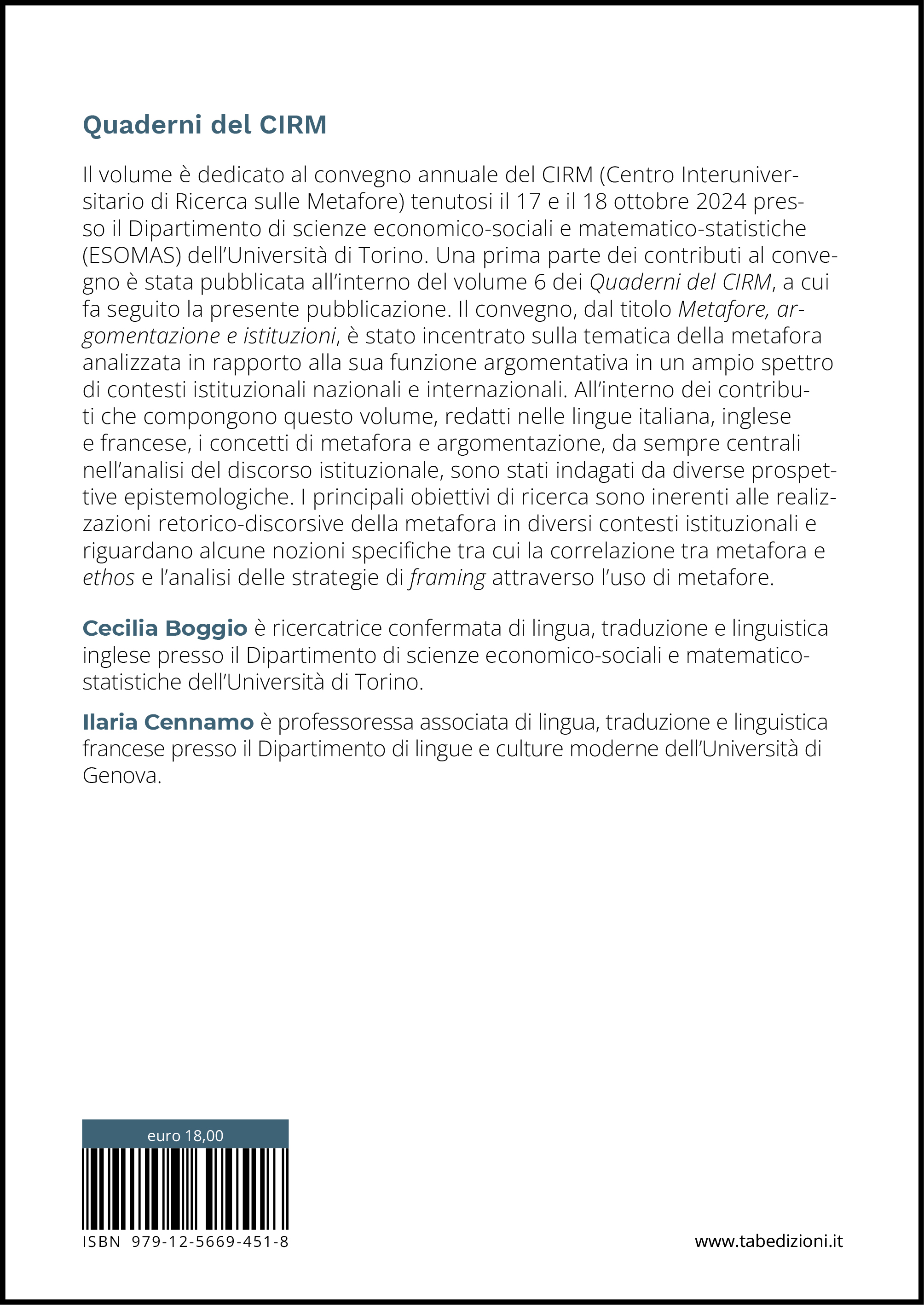 Quaderni del CIRM