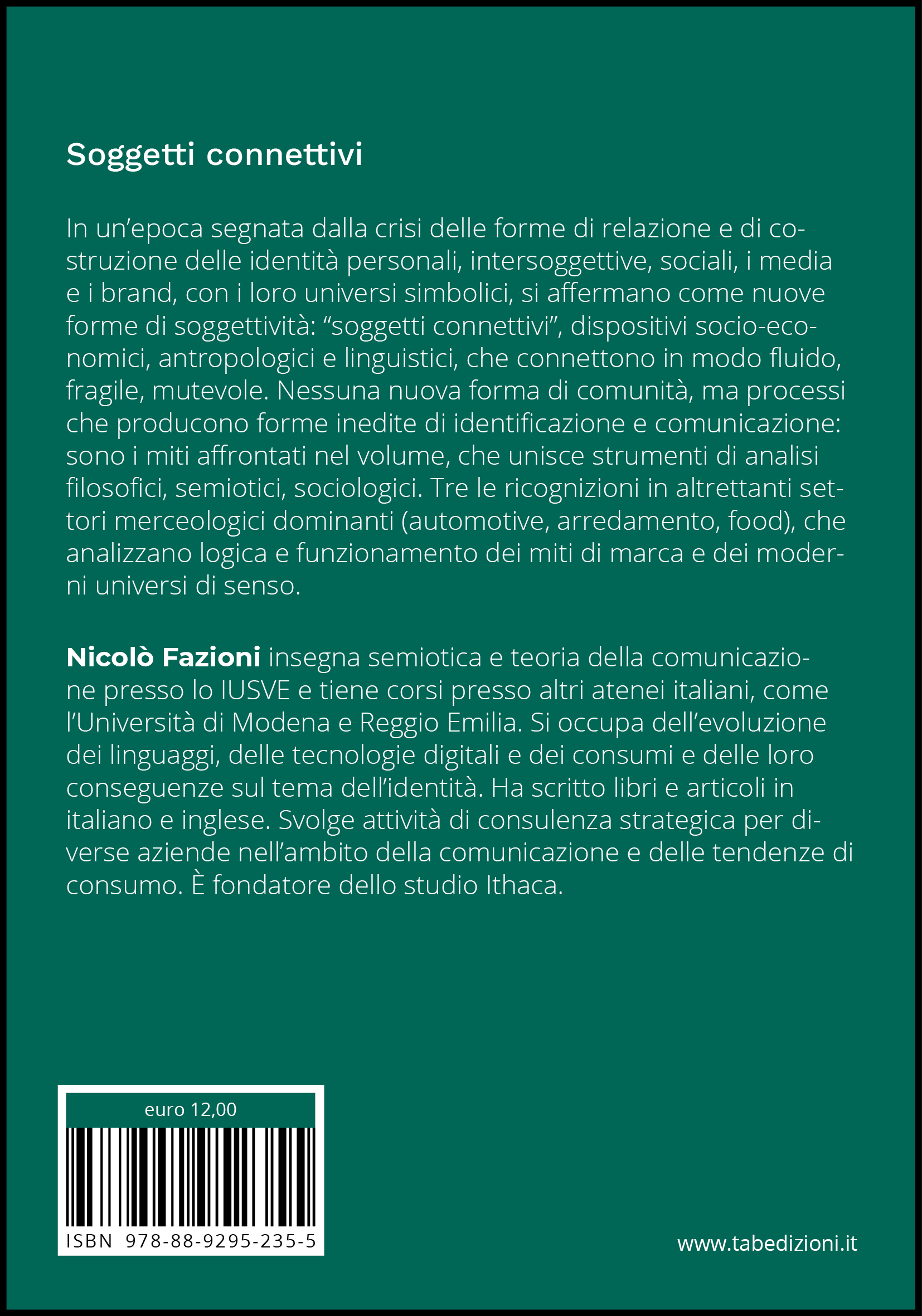 Soggetti connettivi - quarta