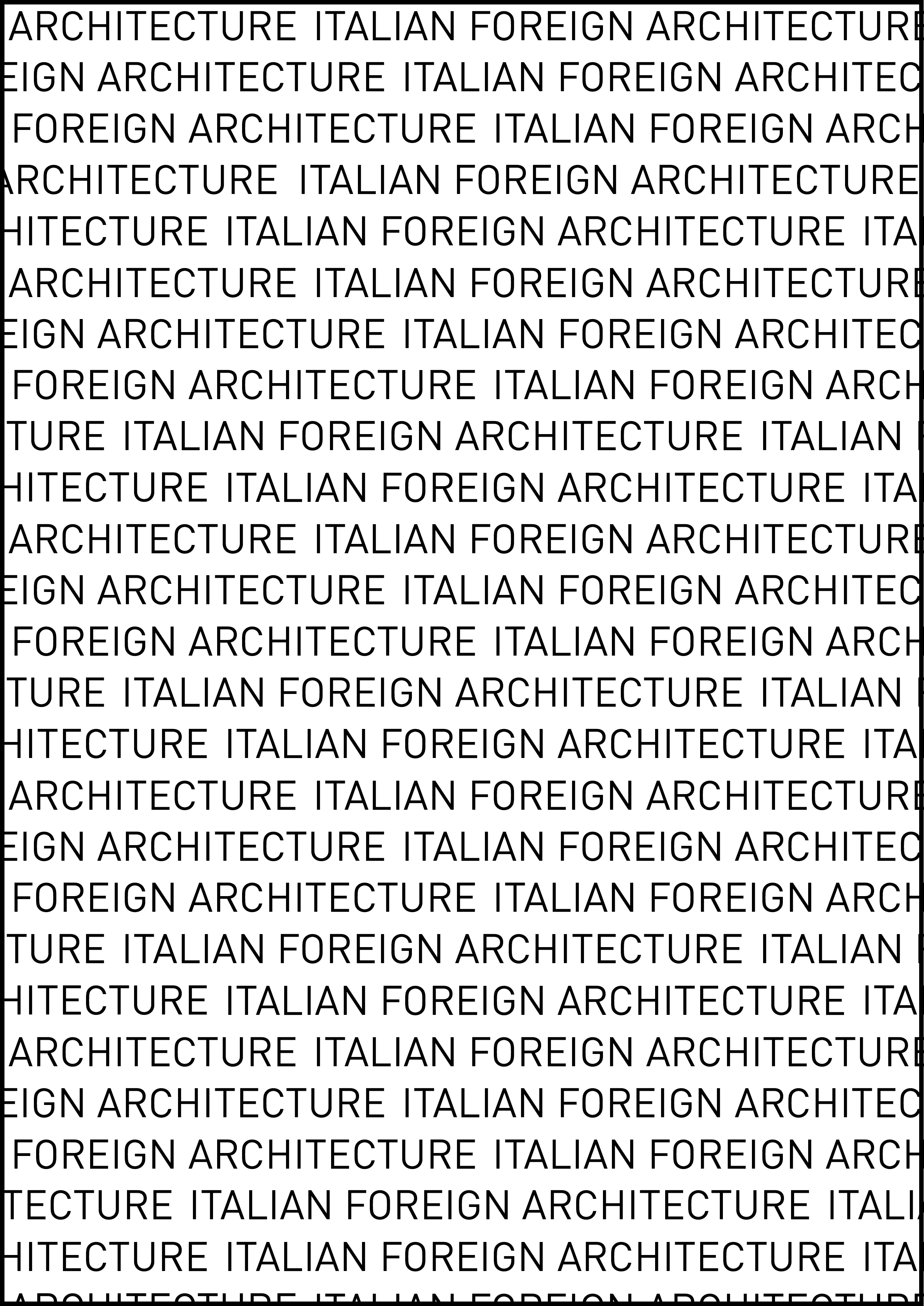 Italian Foreign Architecture