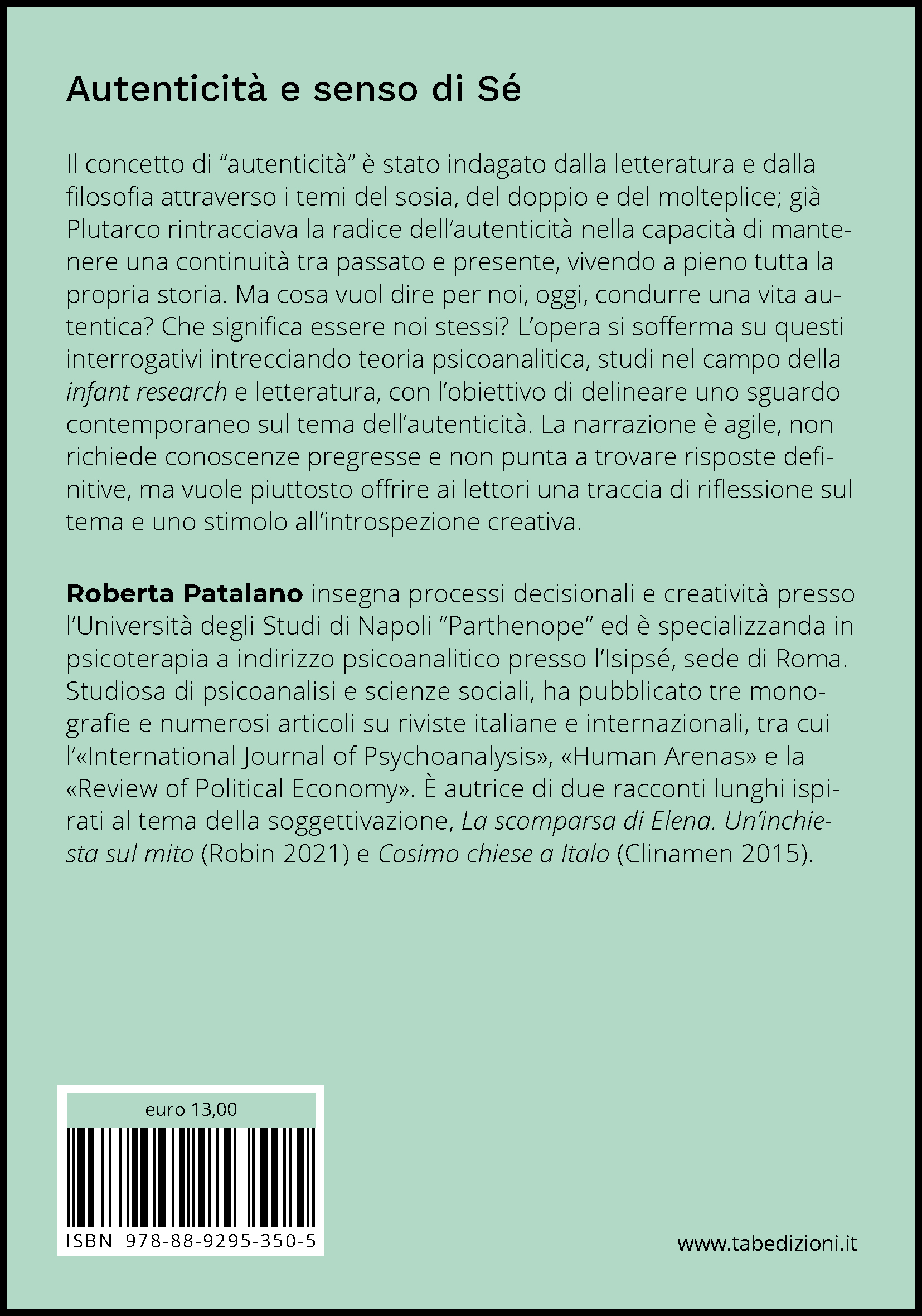 Autenticità e senso di Sé - quarta