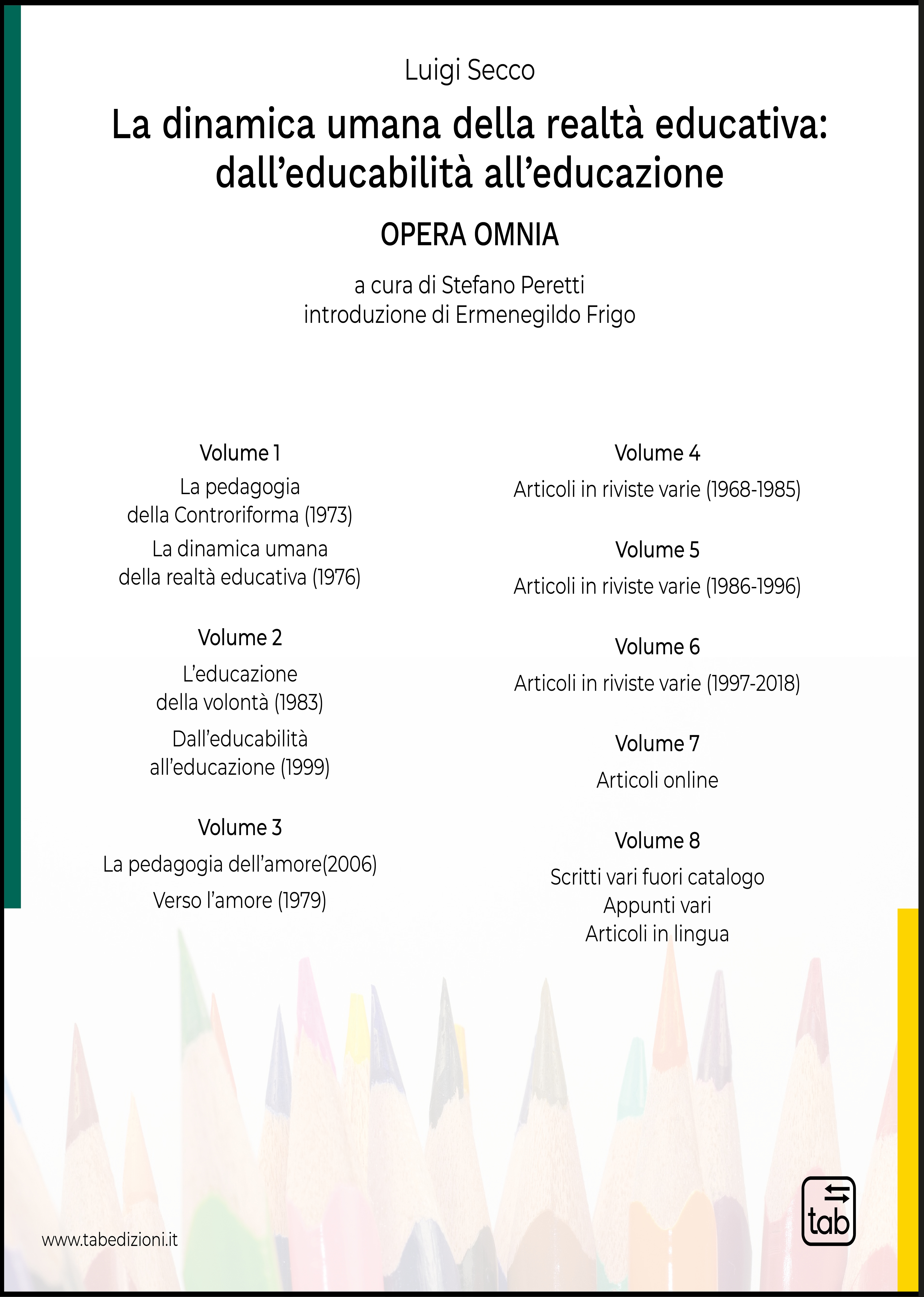 La dinamica umana della realtà educativa: dall’educabilità all’educazione
