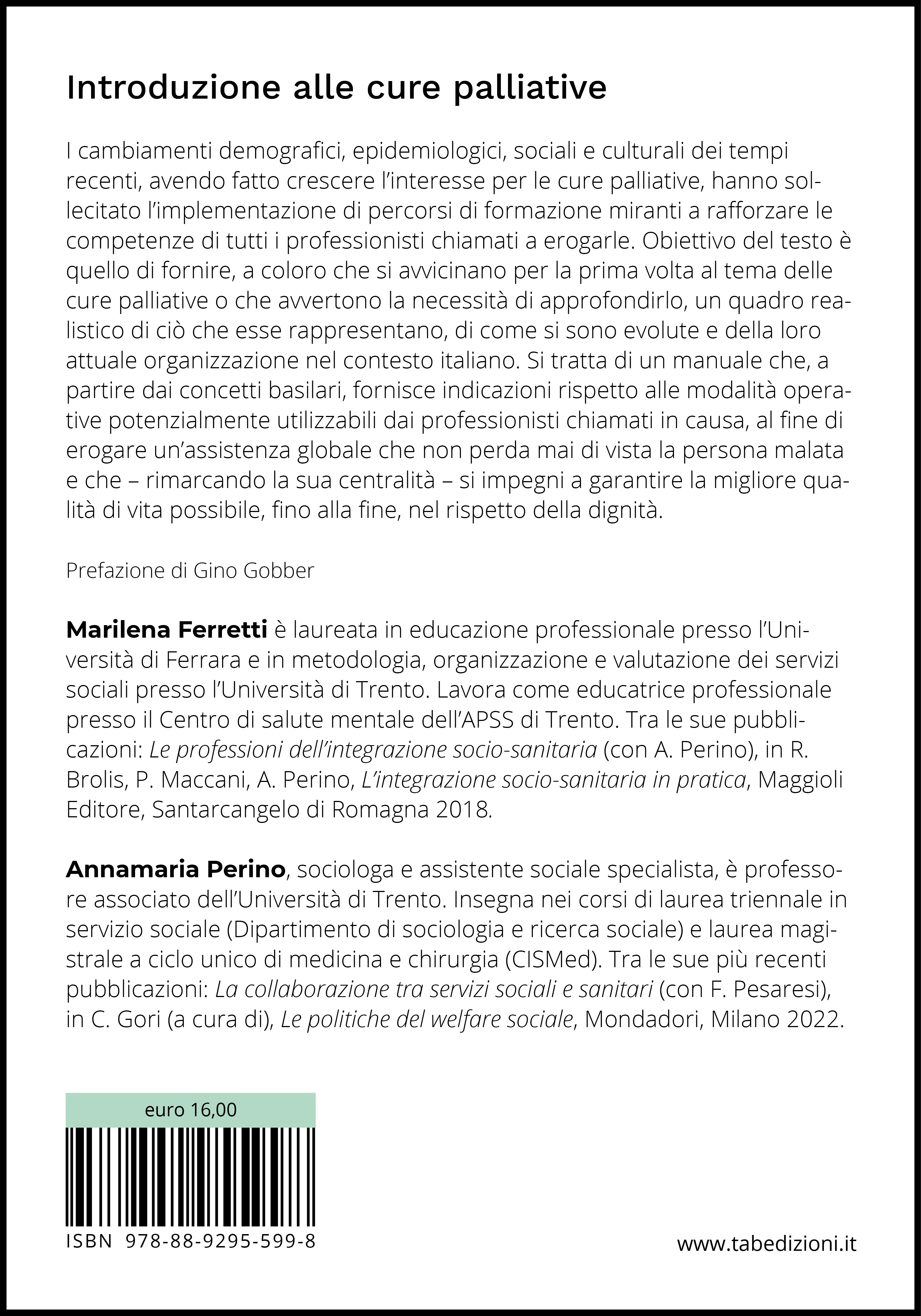 Introduzione alle cure palliative