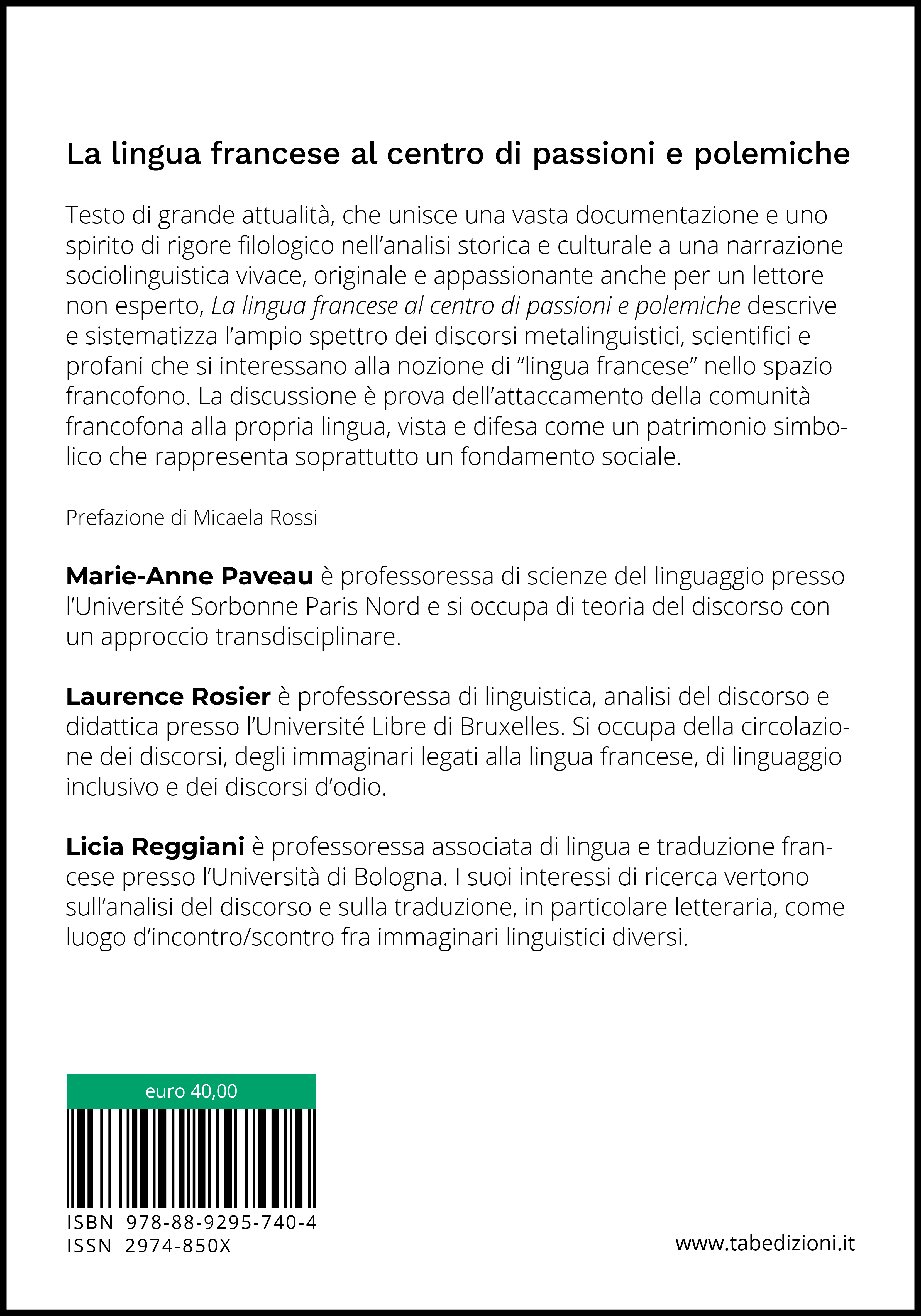 La lingua francese al centro di passioni e polemiche