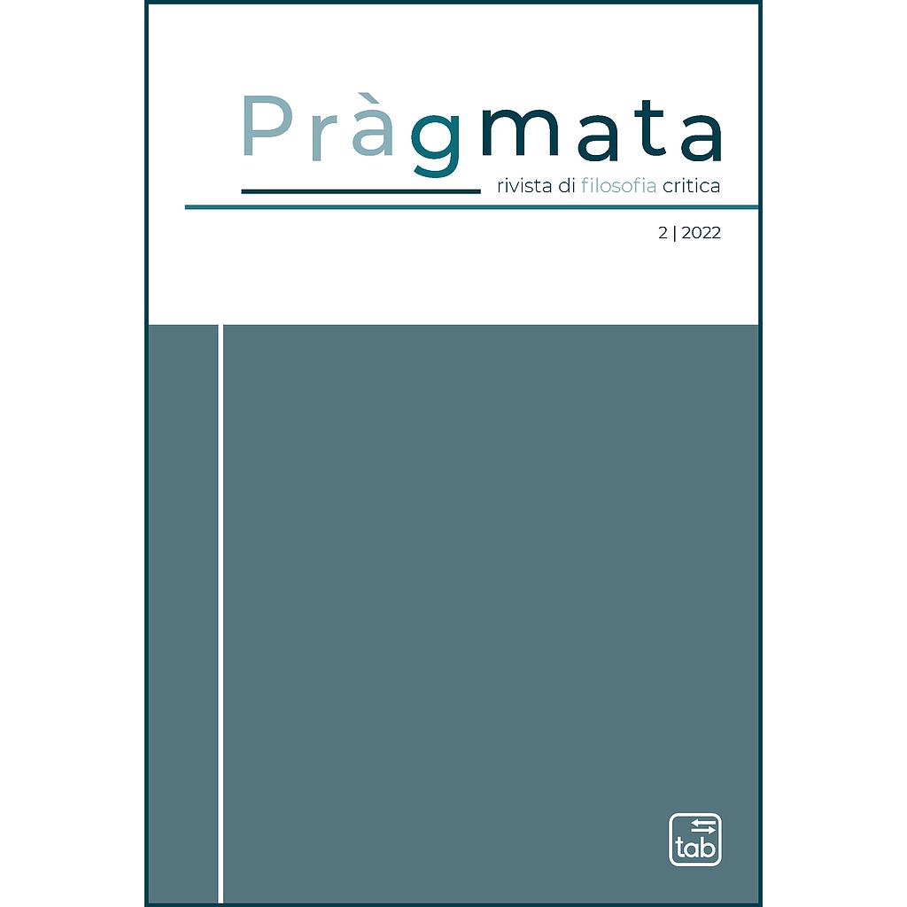 Pràgmata | numero 2 | anno 2022