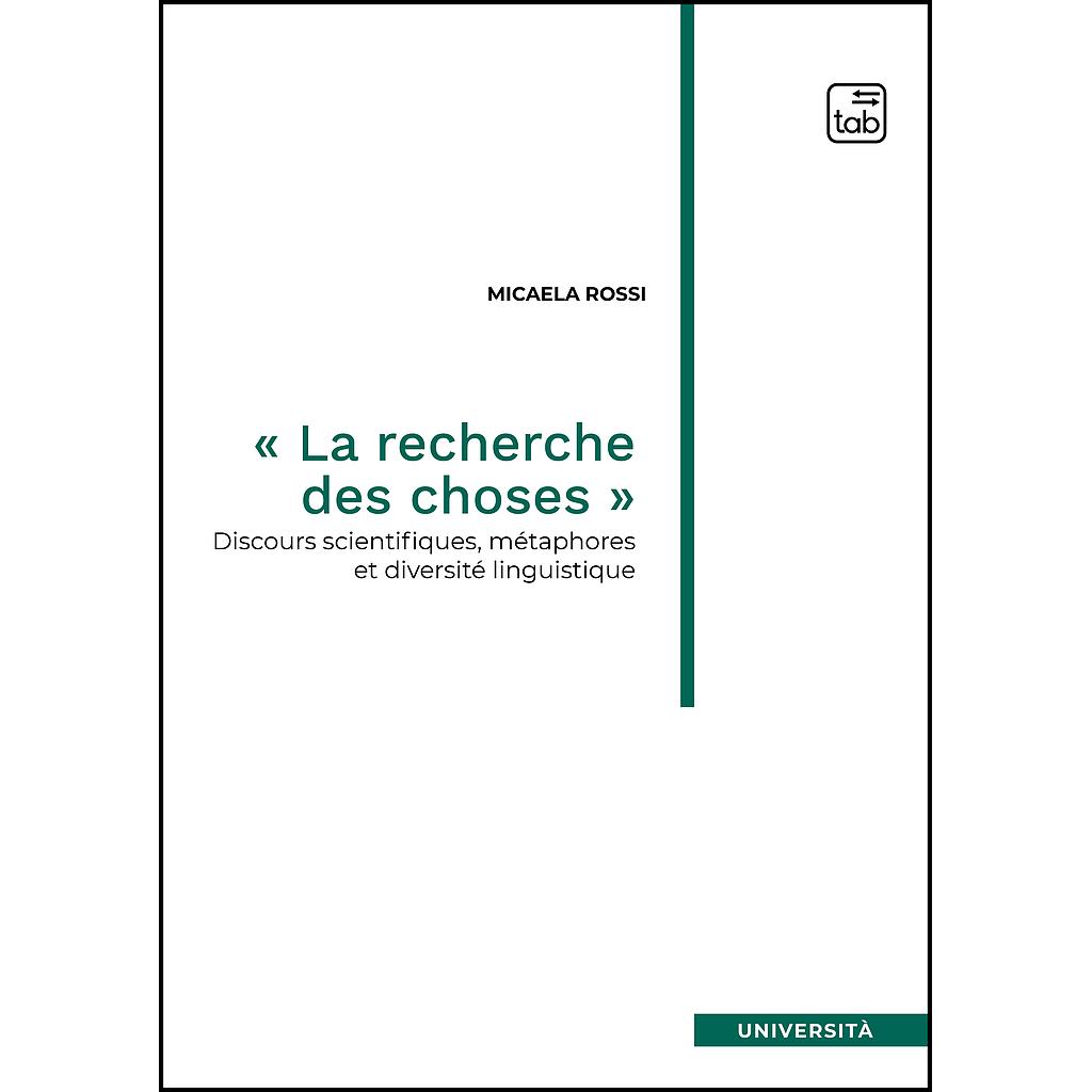 La recherche des choses