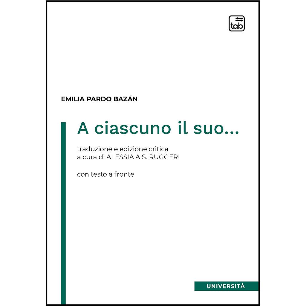 A ciascuno il suo...