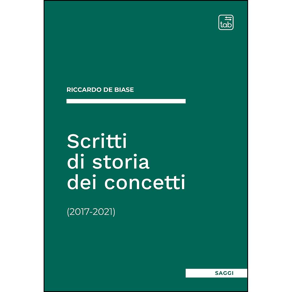 Scritti di storia dei concetti