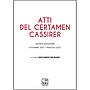 Atti del Certamen Cassirer