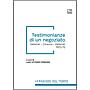 Testimonianze di un negoziato
